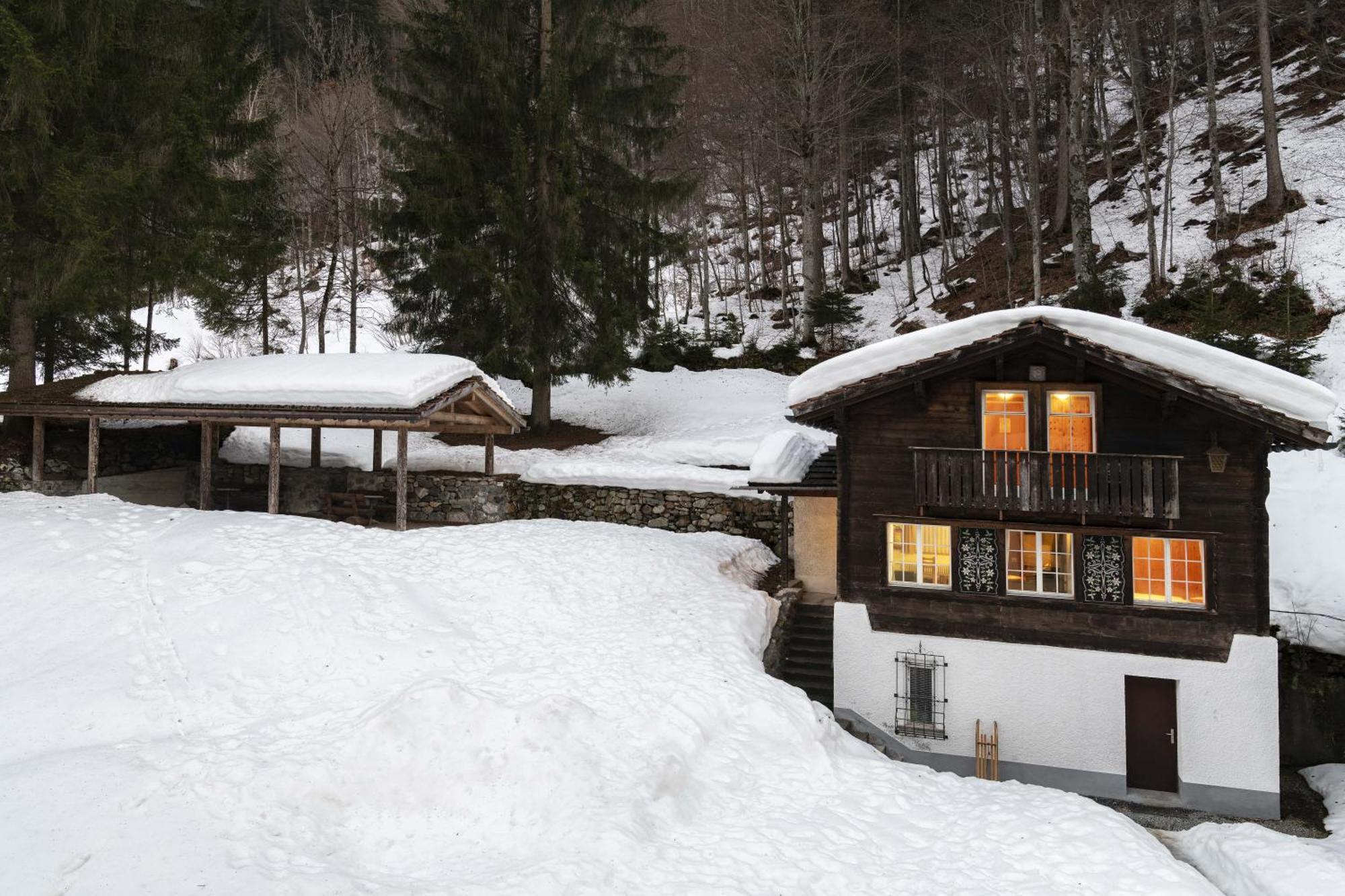 Chalet By Hotel Bad Serneus Klosters Exterior photo